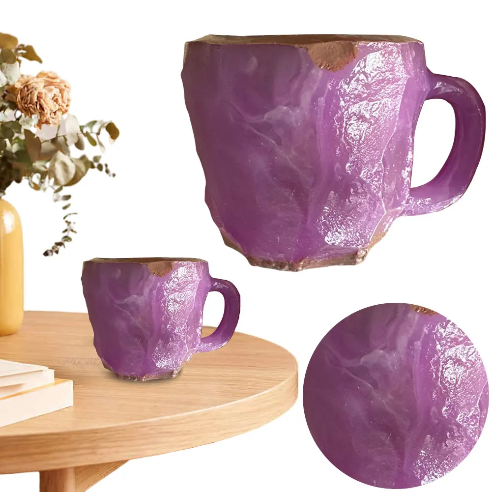 Mineral Crystal Coffee Mugs Colorful Crystal Mug Exquisite Elegant Mineral Cup Mineral Crystal Mug for Milk Coffee Tea
Mineral Crystal Coffee Mugs Colorful Crystal Mug Exquisite Elegant Mineral Cup Mineral Crystal Mug for Milk Coffee Tea