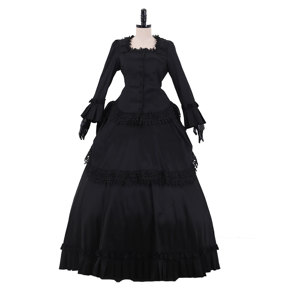 Women Retro Party Princess Dress Renaissance Medieval Cosplay Costume Elegant Long Gown Victorian Lace Dress
Women Retro Party Princess Dress Renaissance Medieval Cosplay Costume Elegant Long Gown Victorian Lace Dress