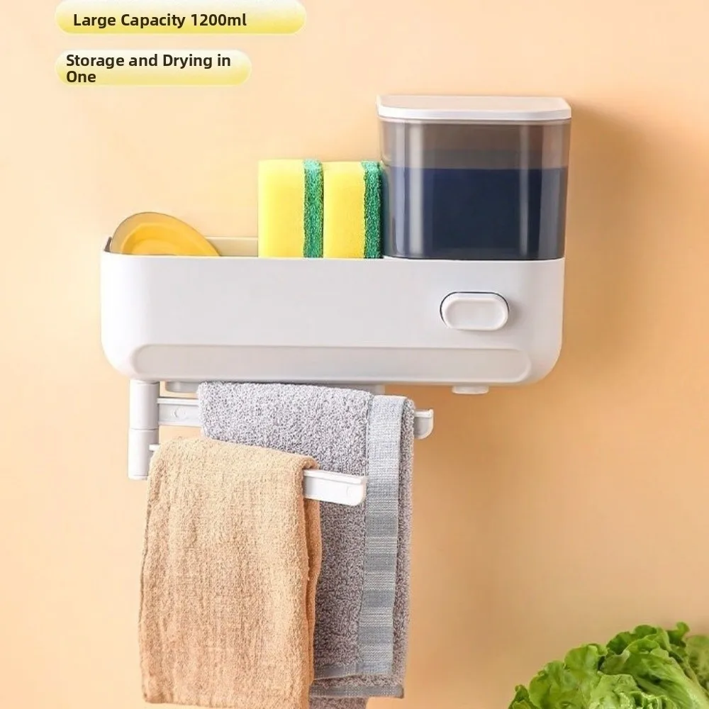 Настенный кухонный дозатор мыла большой емкости, ручной пресс, ручной пресс, дозатор для удаления со сливом
Настенный кухонный дозатор мыла большой емкости, ручной пресс, ручной пресс, дозатор для удаления со сливом