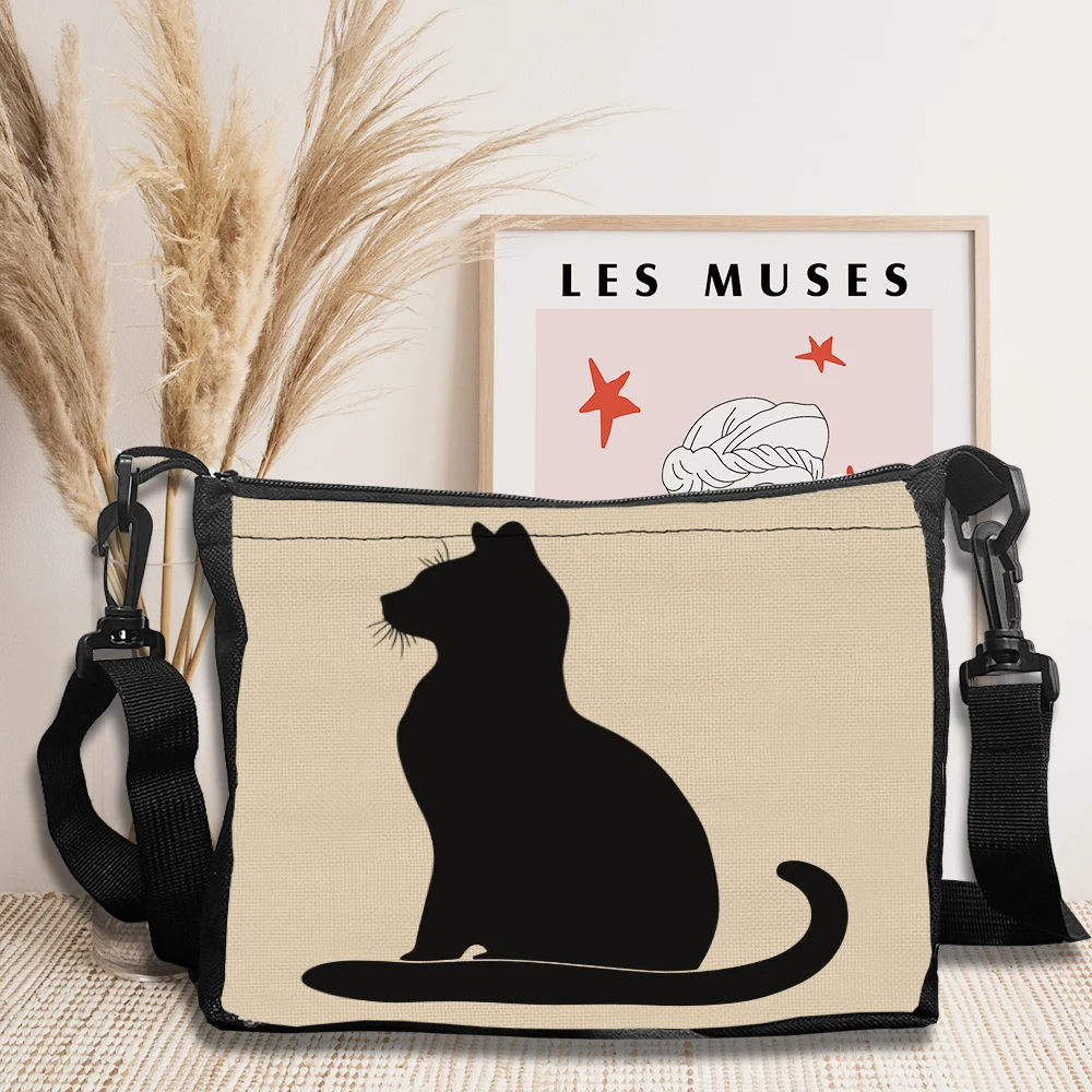 Black-Cat Shoulder Bags Large Capacity Women Handbag Portable Storage Bag Messenger Bag Gift 5.23
Black-Cat Shoulder Bags Large Capacity Women Handbag Portable Storage Bag Messenger Bag Gift 5.23