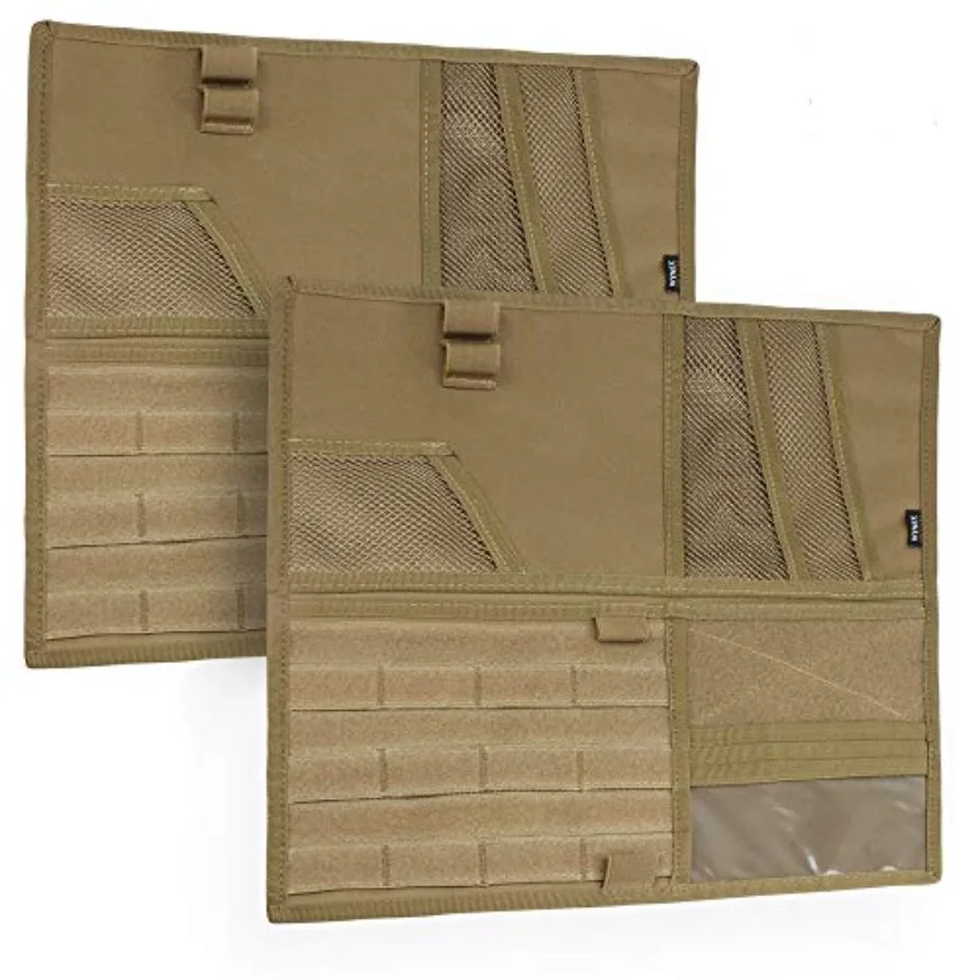 Car Sun Visor Organizer with Double-Sided Folding MOLLE Panel Auto Sun Visor Storage for Essentials and Tactical Gear Compatibl
Car Sun Visor Organizer with Double-Sided Folding MOLLE Panel Auto Sun Visor Storage for Essentials and Tactical Gear Compatibl