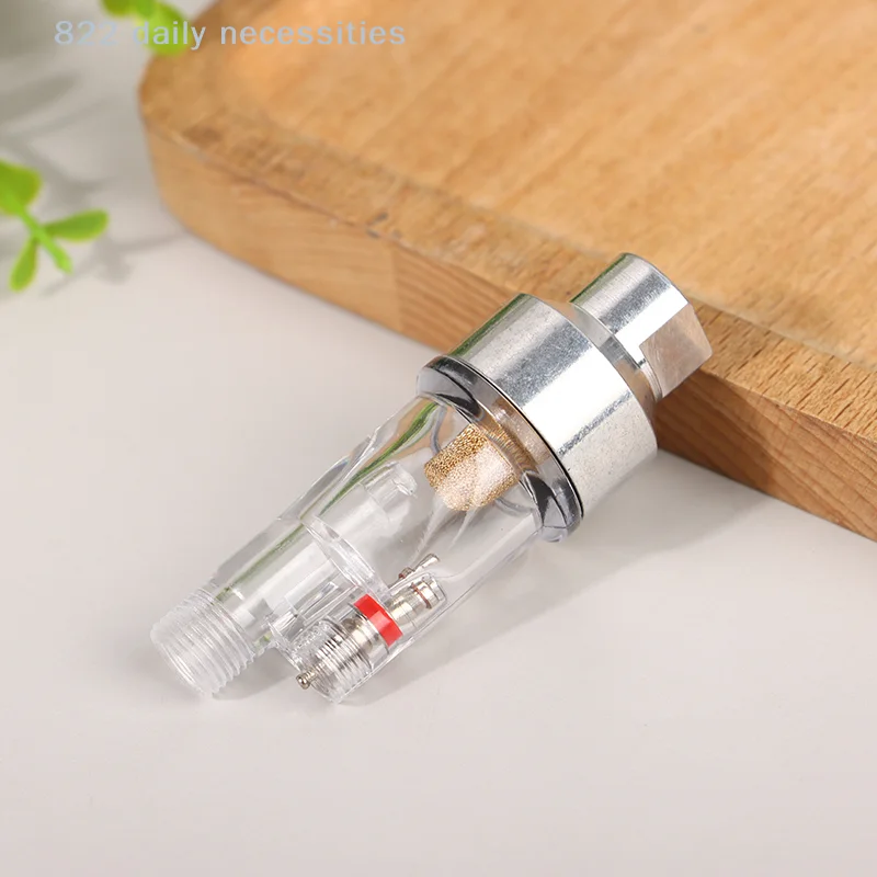 convenientAirbrush Accessories In-Line Mini Air Filter Water Trap Connects Directly Onto Airbrushes Hoses With 1/8" Threads
convenientAirbrush Accessories In-Line Mini Air Filter Water Trap Connects Directly Onto Airbrushes Hoses With 1/8" Threads