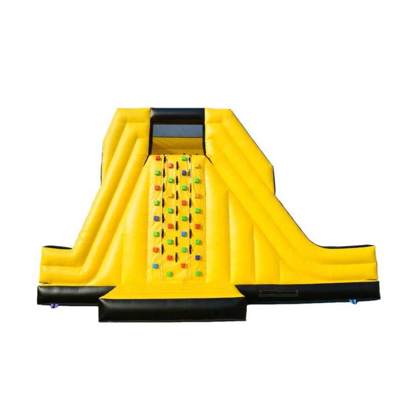 Commercial Customized Size and Colors Inflatable Rock Climbing Wall with Slide for Kids and Adults Inflatable Climbing Wall
Commercial Customized Size and Colors Inflatable Rock Climbing Wall with Slide for Kids and Adults Inflatable Climbing Wall