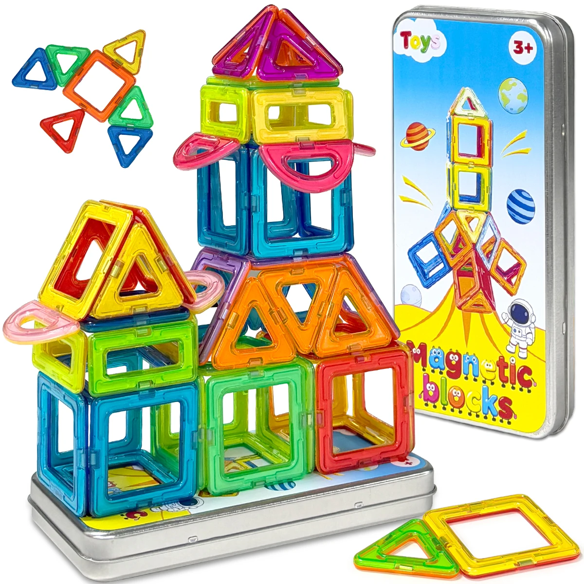 32PCS Magnetic Building Blocks DIY Magnets Medium Size STEM Construction Toys Montessori Learning Educational Gifts for Children
32PCS Magnetic Building Blocks DIY Magnets Medium Size STEM Construction Toys Montessori Learning Educational Gifts for Children