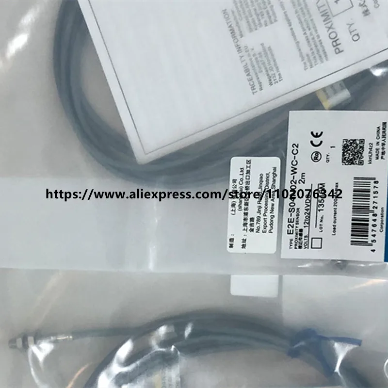 2PCS New proximity switch E2E-C03N02-WC-C1 E2E-C03N02-WC-C2 E2E-C03N02-WC-B1 E2E-C03N02-WC-B2
2PCS New proximity switch E2E-C03N02-WC-C1 E2E-C03N02-WC-C2 E2E-C03N02-WC-B1 E2E-C03N02-WC-B2