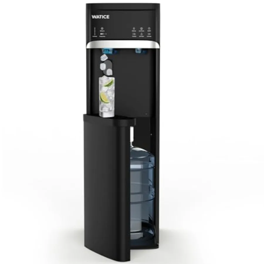 4-in-1 Self-Cleaning Bottom Loading Water Cooler Dispenser with Ice Maker for 3/5 Gallon - Cold, Room Hot Water, 22LBS/24H Ice
4-in-1 Self-Cleaning Bottom Loading Water Cooler Dispenser with Ice Maker for 3/5 Gallon - Cold, Room Hot Water, 22LBS/24H Ice