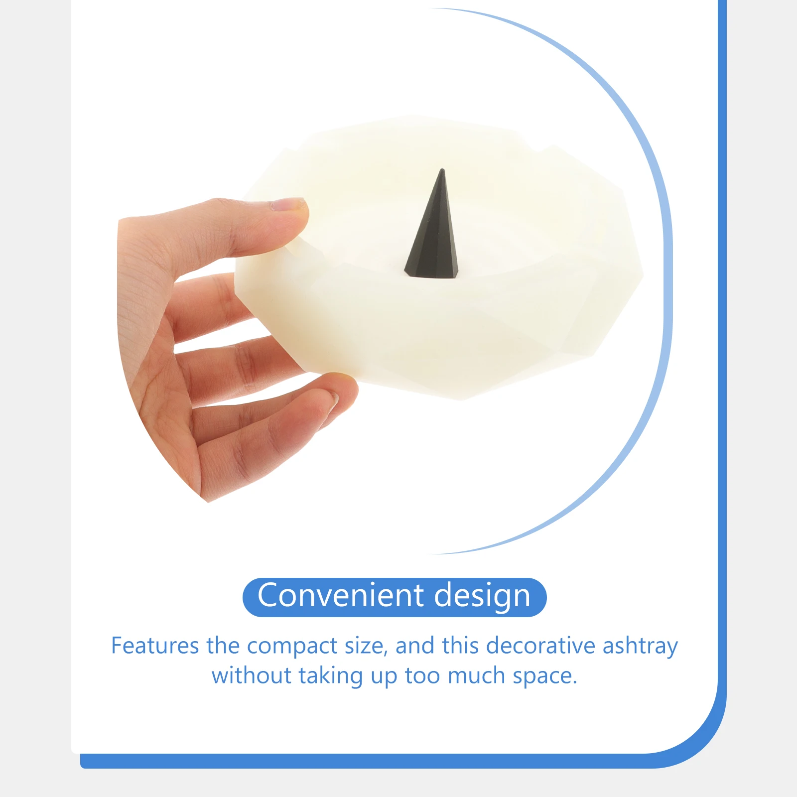 Silicone Ashtray Round Shatter proof Anti fall Desktop Heat Proof Lightweight Portable Easy Clean Home Decor Tool
Silicone Ashtray Round Shatter proof Anti fall Desktop Heat Proof Lightweight Portable Easy Clean Home Decor Tool