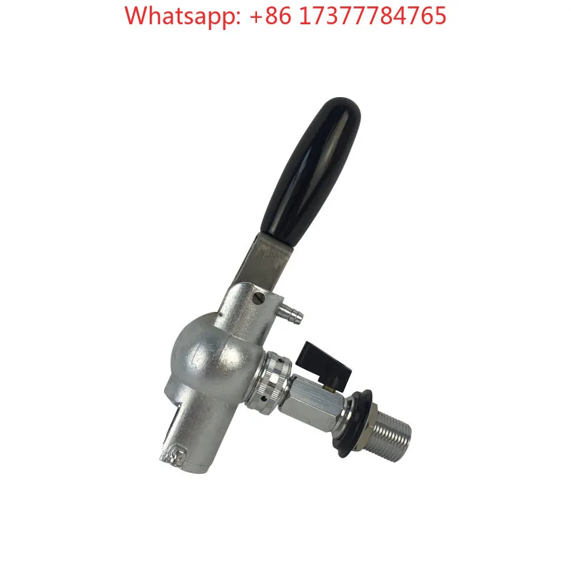 Metal Beer Bottle Filler, Glass Beer Filler, Beer Isobar Filling Device, 28mm Neck Glass Filler
Metal Beer Bottle Filler, Glass Beer Filler, Beer Isobar Filling Device, 28mm Neck Glass Filler