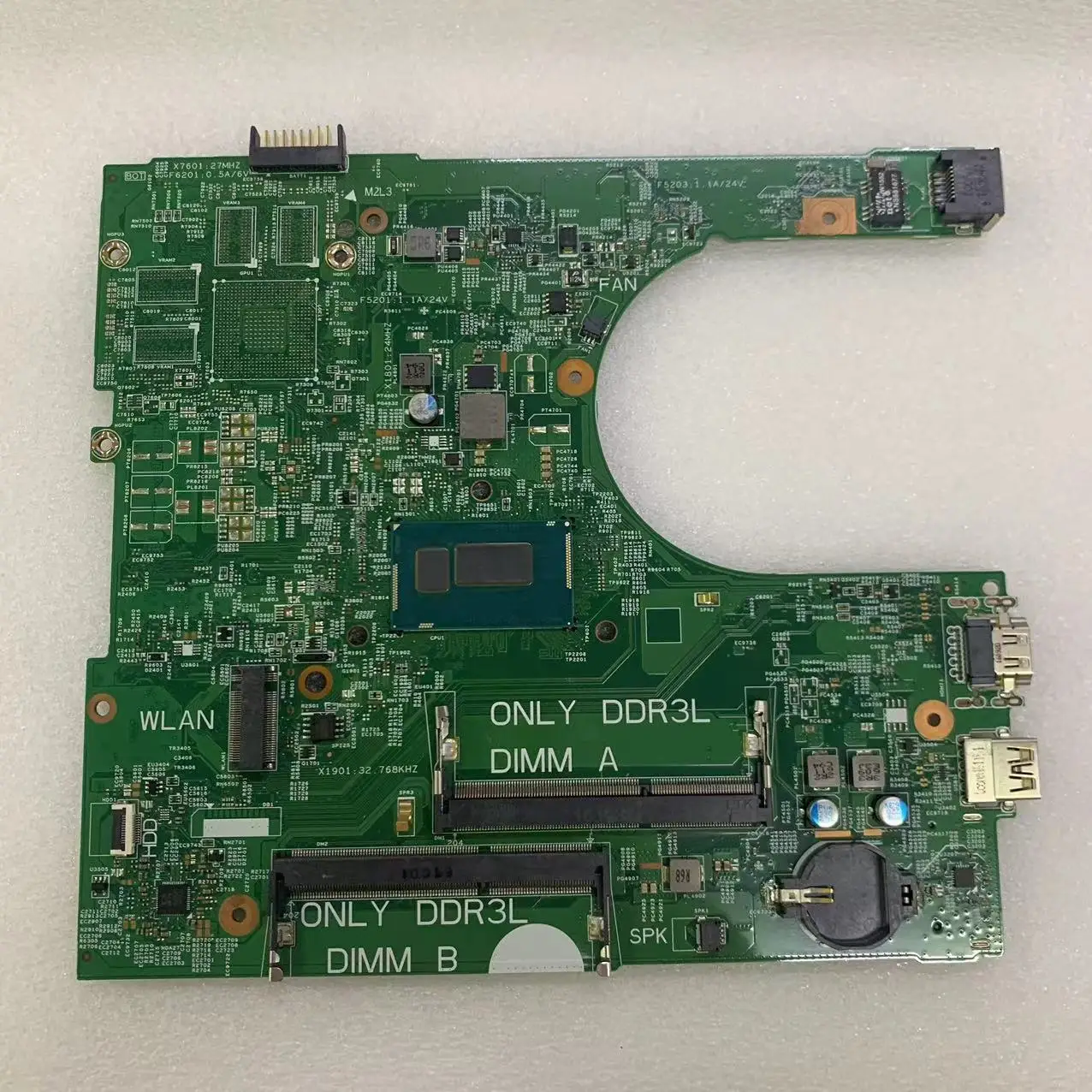 For Inspiron 14 3458 Motherboard System Board with Integrated Intel Graphics and Intel Core i5-4210u - PFT7H
For Inspiron 14 3458 Motherboard System Board with Integrated Intel Graphics and Intel Core i5-4210u - PFT7H