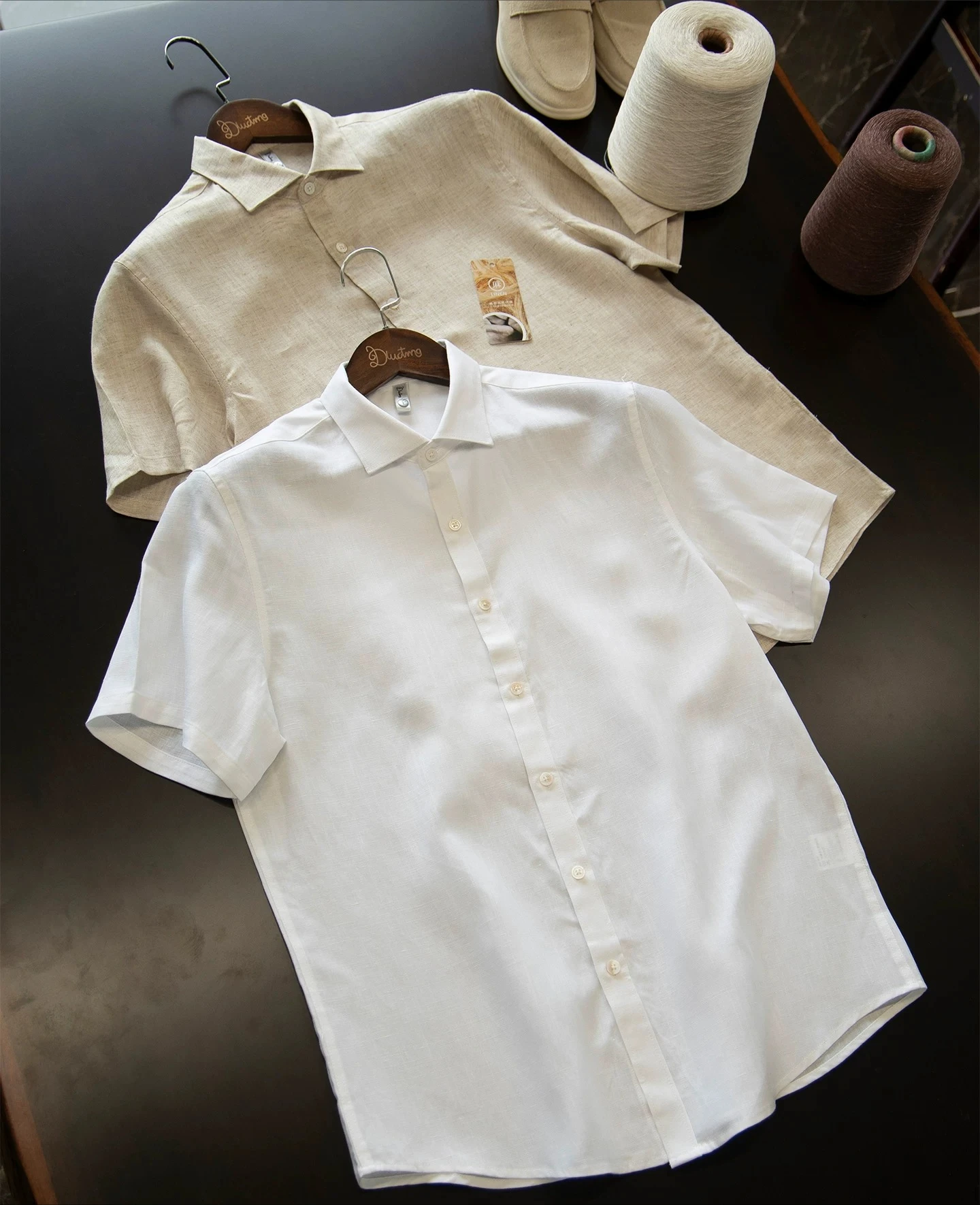 Summer thin old money style wear business casual short-sleeved loose shirt
Summer thin old money style wear business casual short-sleeved loose shirt