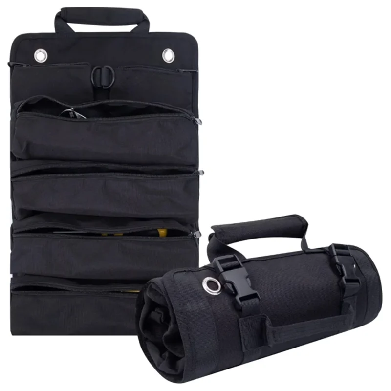 【Recommend】Multi-Purpose Tool Bag Professional Multi Pocket Hardware Tools Pouch Roll UP Portable Small Tools Organizer Bag
【Recommend】Multi-Purpose Tool Bag Professional Multi Pocket Hardware Tools Pouch Roll UP Portable Small Tools Organizer Bag