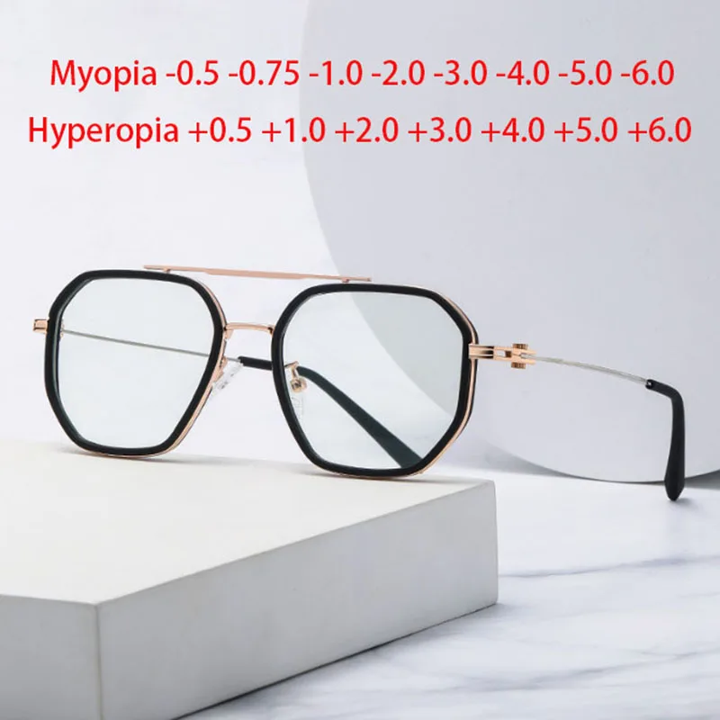 Double Beam Frame Square Myopia Glasses Men Women Prescription Spectacles Myopia -0.5 To -6.0 , Hyperopia +0.5 to +6.0
Double Beam Frame Square Myopia Glasses Men Women Prescription Spectacles Myopia -0.5 To -6.0 , Hyperopia +0.5 to +6.0
