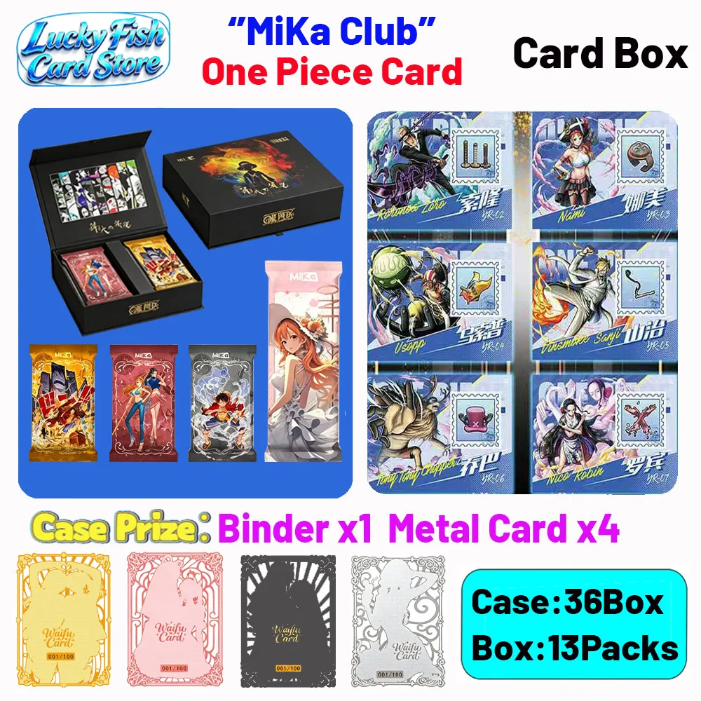 Wholesale 2026 New MiKa Creative Studio One Piece Cards Exquisite Blind Box Children's Toy Gifts
Wholesale 2026 New MiKa Creative Studio One Piece Cards Exquisite Blind Box Children's Toy Gifts