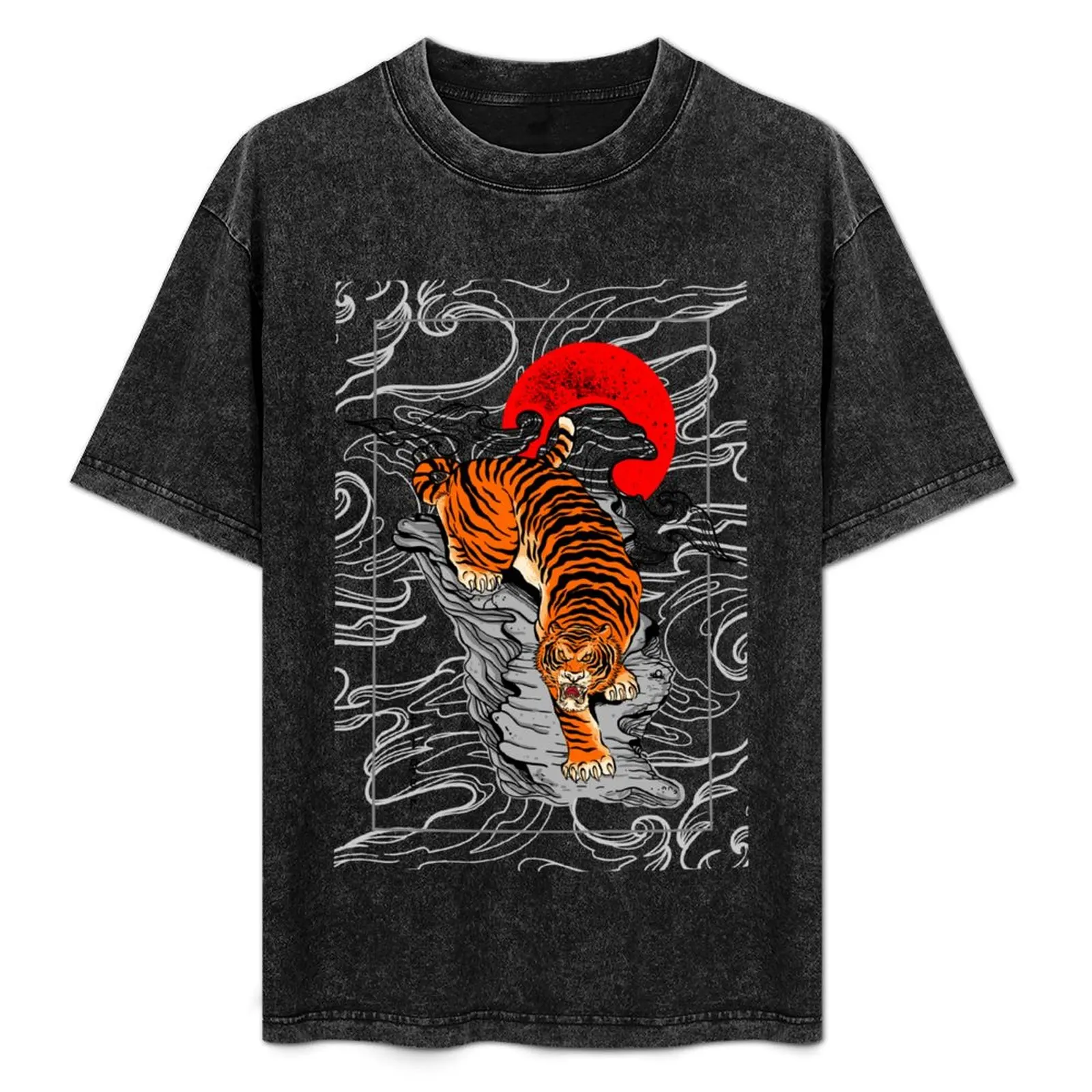 Illustration tiger with moon old school T-Shirt Big and Tall Solid Color T-Shirt
Illustration tiger with moon old school T-Shirt Big and Tall Solid Color T-Shirt