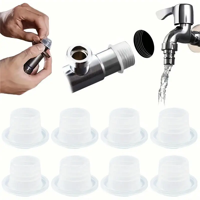 Transparent Universal Silicone Gasket Faucet Accessories Leak Proof Sealing Ring Rubber Gasket
Transparent Universal Silicone Gasket Faucet Accessories Leak Proof Sealing Ring Rubber Gasket