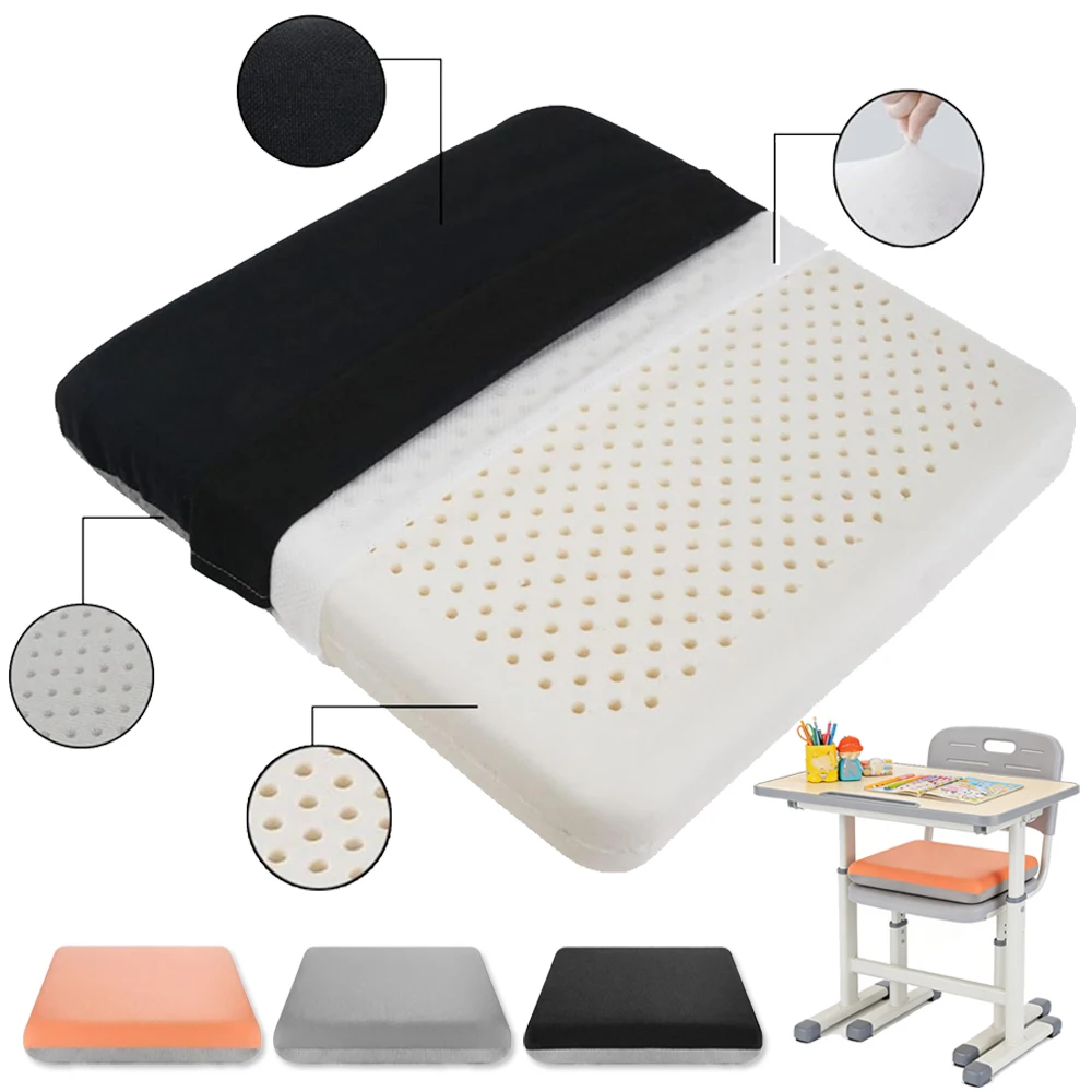 1PC Natural Latex Seat Cushion Pad Chair Hips Orthopaedic Pillow Seat Latex Mats Protect for Office Chair Car Seat Dining Chairs
1PC Natural Latex Seat Cushion Pad Chair Hips Orthopaedic Pillow Seat Latex Mats Protect for Office Chair Car Seat Dining Chairs