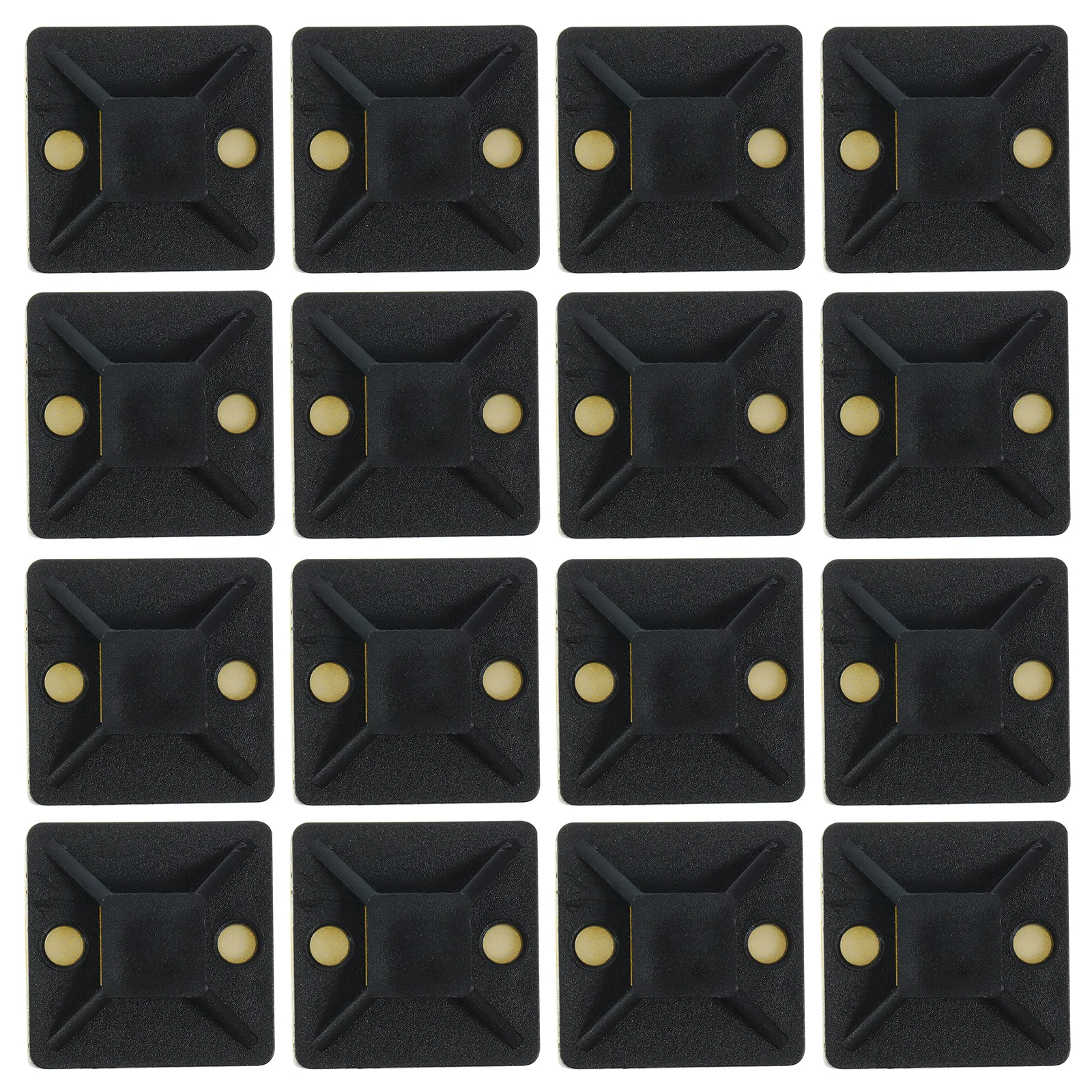 100Pcs Cable Tie Anchors Self Adhesive Mounting Base for Secure Wire Clips Easy to Install on Various Surfaces
100Pcs Cable Tie Anchors Self Adhesive Mounting Base for Secure Wire Clips Easy to Install on Various Surfaces