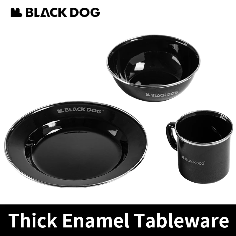 Naturehike Blackdog Enamel Tableware Thickened Plates Cup Bowl Dish Mug Camping Picnic Outdoor Barbecue Portable 1pc Dinnerware
Naturehike Blackdog Enamel Tableware Thickened Plates Cup Bowl Dish Mug Camping Picnic Outdoor Barbecue Portable 1pc Dinnerware