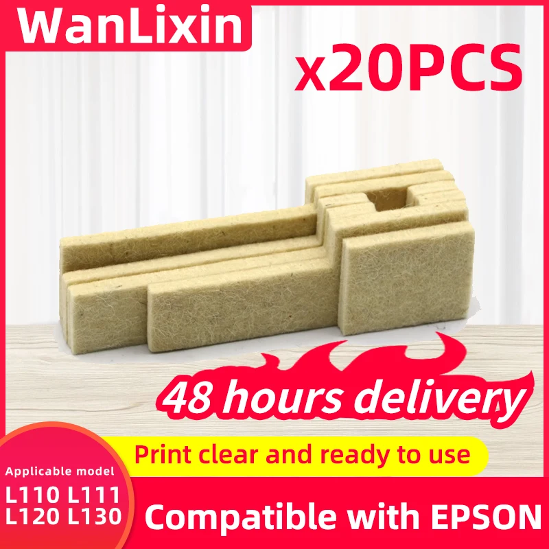 10 шт., 20 шт., губка для резервуара для отработанных чернил для Epson L110 L111 L130 L132 L210 L211 L301 L303 L310 L351 L353 L355 L358 L360 L365 L455
10 шт., 20 шт., губка для резервуара для отработанных чернил для Epson L110 L111 L130 L132 L210 L211 L301 L303 L310 L351 L353 L355 L358 L360 L365 L455