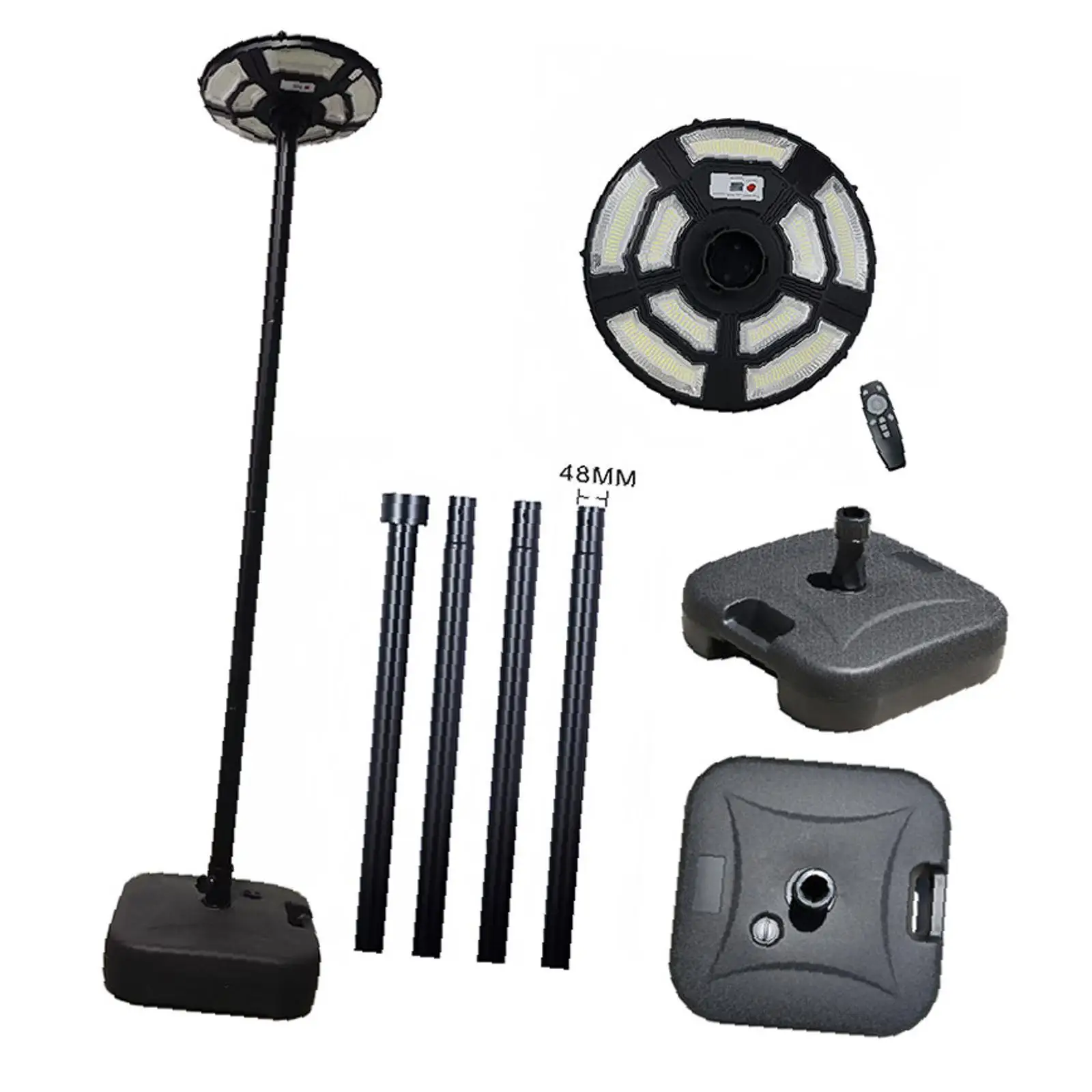 Outdoor Solar Street Lamp Waterproof LED Lighting with Auto Control for Courtyard Highway and Landscape
Outdoor Solar Street Lamp Waterproof LED Lighting with Auto Control for Courtyard Highway and Landscape
