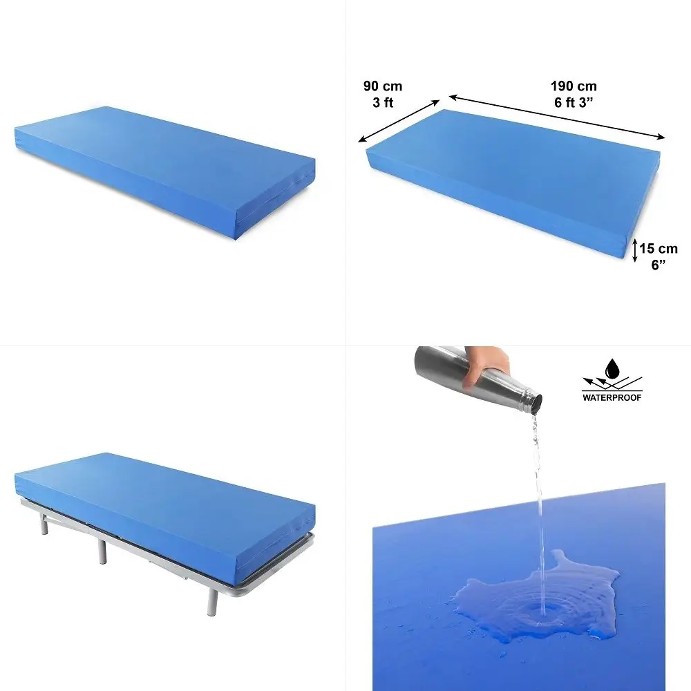 Hospital Bed Mattress for Home amp Clinical Use Sized at 80 x 36 x 6, Medical Bed Mattress for Back Pain with Waterproof Cover,
Hospital Bed Mattress for Home amp Clinical Use Sized at 80 x 36 x 6, Medical Bed Mattress for Back Pain with Waterproof Cover,