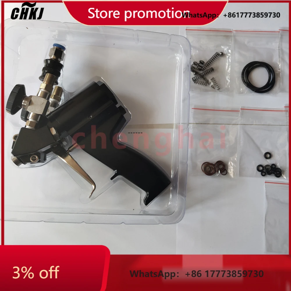 CHKJ-2025NEWPortable Polyurethane Spray Gun for Foaming Machine P2 Spray Gun Paint Spray Gun Foaming Insulation
CHKJ-2025NEWPortable Polyurethane Spray Gun for Foaming Machine P2 Spray Gun Paint Spray Gun Foaming Insulation