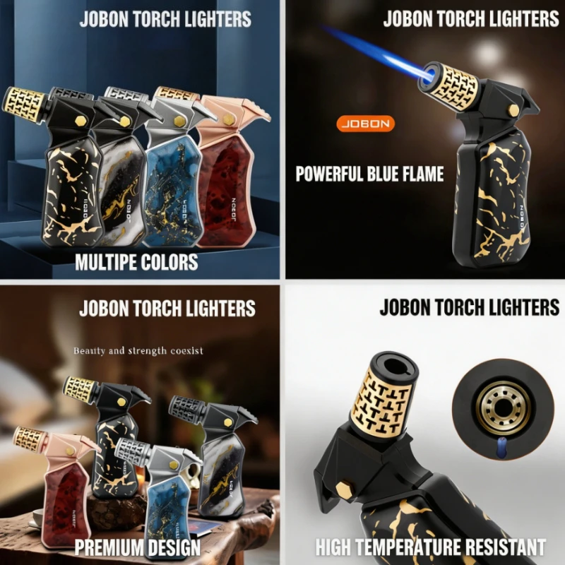 New Multifunctional JOBON Flame Lighter, Secure Lock Structure, Durable Alloy Body Recyclable Gas Igniter for Outdoor Indoor Use
New Multifunctional JOBON Flame Lighter, Secure Lock Structure, Durable Alloy Body Recyclable Gas Igniter for Outdoor Indoor Use