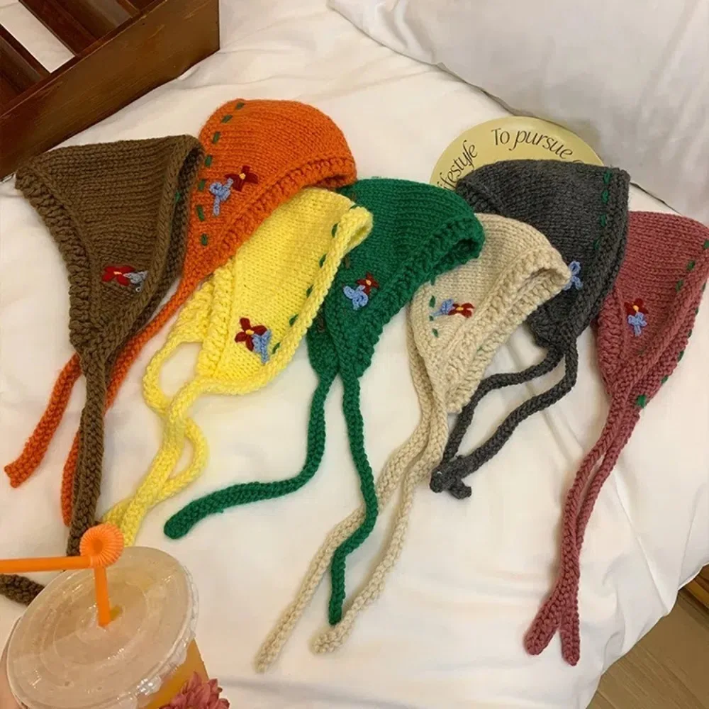 New Ear Protection Knitted Headband Handmade Hooked Keep Warm Triangle Scarf Earmuffs Flower Hair Scarf
New Ear Protection Knitted Headband Handmade Hooked Keep Warm Triangle Scarf Earmuffs Flower Hair Scarf