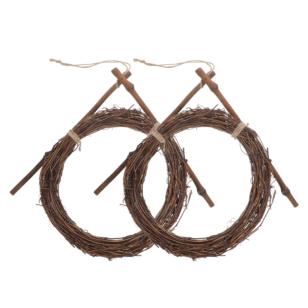 2PCS Crafts Rattan Craft Supplies Floral Wreath Rattan Ring Decorative Pendant Window Decoration Supplies Frames Wreath Frames
2PCS Crafts Rattan Craft Supplies Floral Wreath Rattan Ring Decorative Pendant Window Decoration Supplies Frames Wreath Frames