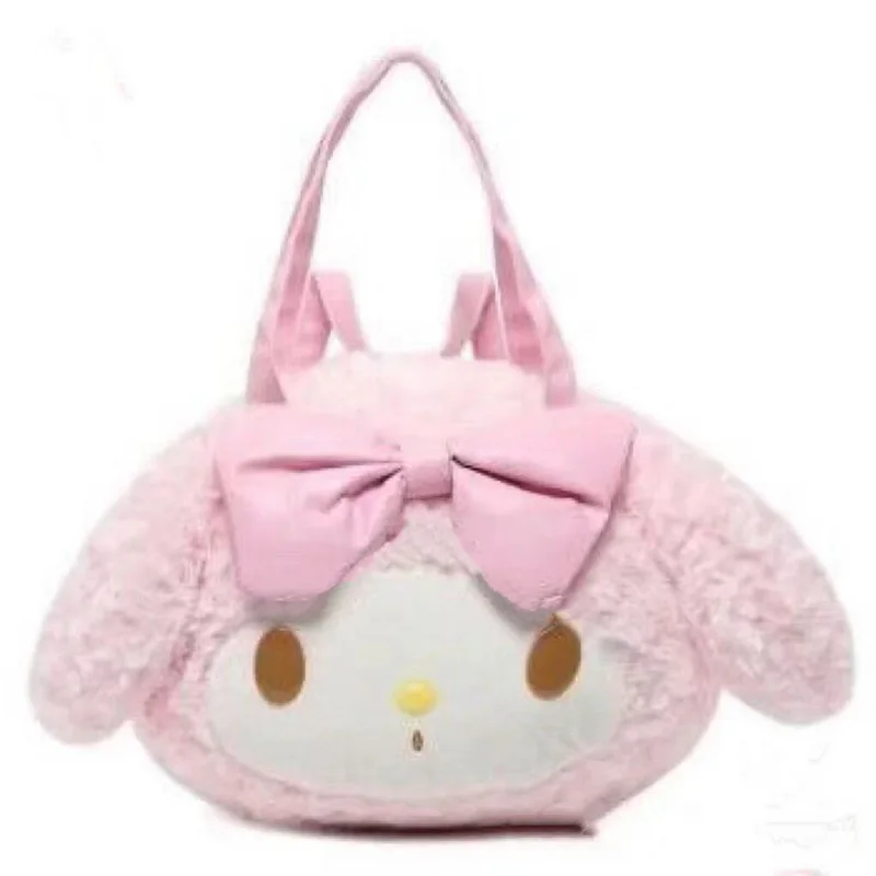Сумка-тоут Sanrio аниме «Моя Мелодия», милая мультяшная плюшевая Милая школьная сумка на плечо с сердечками для девочек, игрушка большой вместимости, подарок для девочек
Сумка-тоут Sanrio аниме «Моя Мелодия», милая мультяшная плюшевая Милая школьная сумка на плечо с сердечками для девочек, игрушка большой вместимости, подарок для девочек