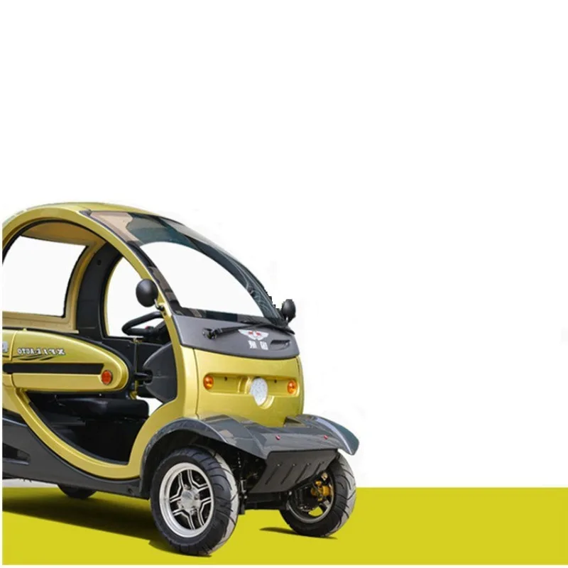 Car four-wheel electric hybrid fully enclosed battery car
Car four-wheel electric hybrid fully enclosed battery car