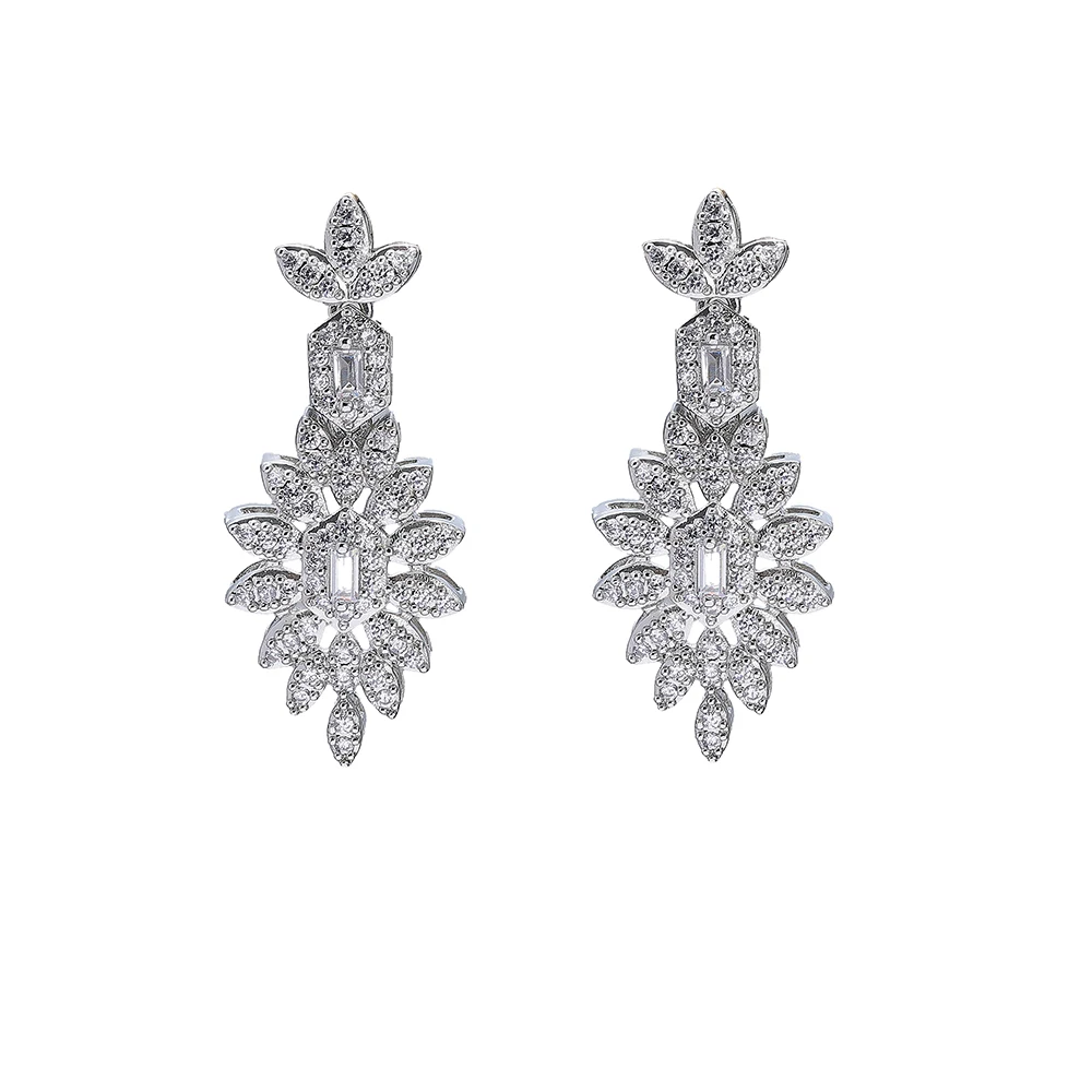 Luxury 4 Piece Bridal Wedding Jewelry Set for Women Flower Butterfly Cubic Zirconia Necklace Earrings Ring Bracelet Accessories
Luxury 4 Piece Bridal Wedding Jewelry Set for Women Flower Butterfly Cubic Zirconia Necklace Earrings Ring Bracelet Accessories