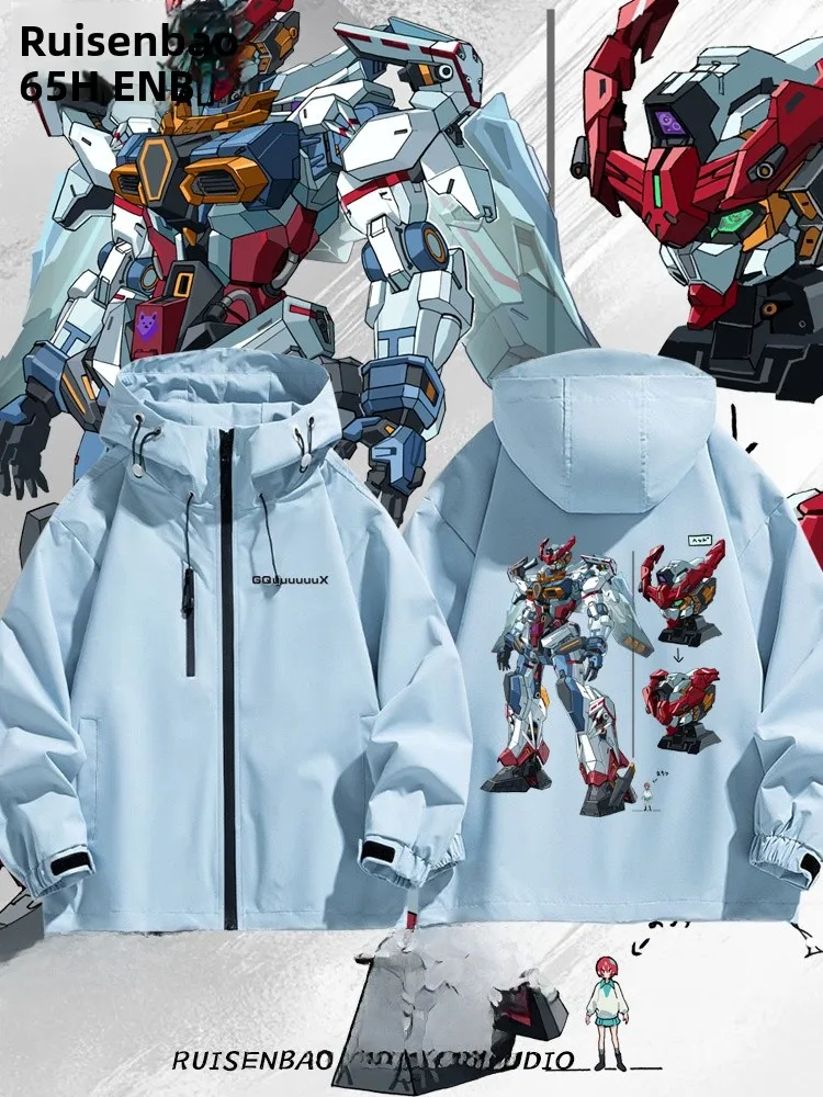 Loose Men's Anime Collaboration Jaet Outerwear Spring Autumn Polyester Windproof Zipper Decorated Casual Faionable
Loose Men's Anime Collaboration Jaet Outerwear Spring Autumn Polyester Windproof Zipper Decorated Casual Faionable