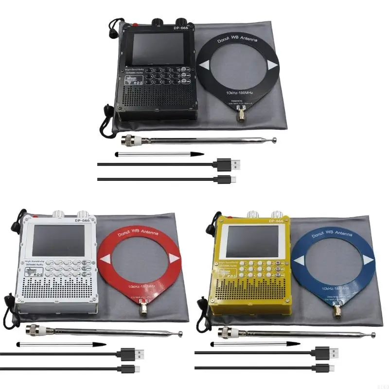 R1WD Travel Radio With Touch Display Advanced Tuning TEF6686 Chip Clear Reception
R1WD Travel Radio With Touch Display Advanced Tuning TEF6686 Chip Clear Reception