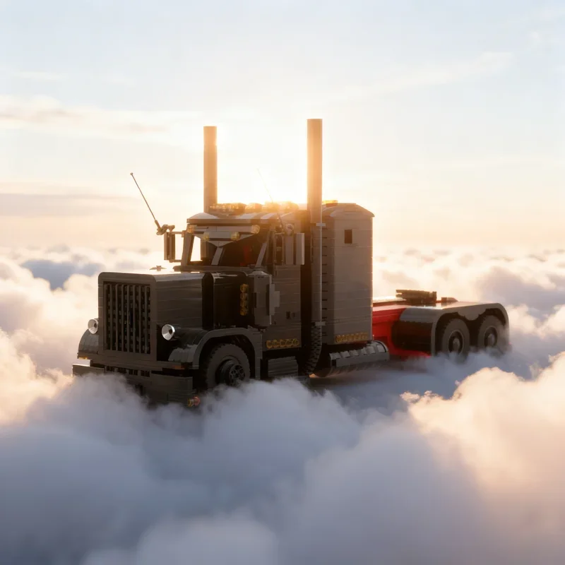 2864 детали MOC: Техническая модель грузовика Peterbilt с черно-красной рамой, конструктор, рождественский подарок, игрушка, креативная идея для самостоятельной сборки, кирпичики
2864 детали MOC: Техническая модель грузовика Peterbilt с черно-красной рамой, конструктор, рождественский подарок, игрушка, креативная идея для самостоятельной сборки, кирпичики