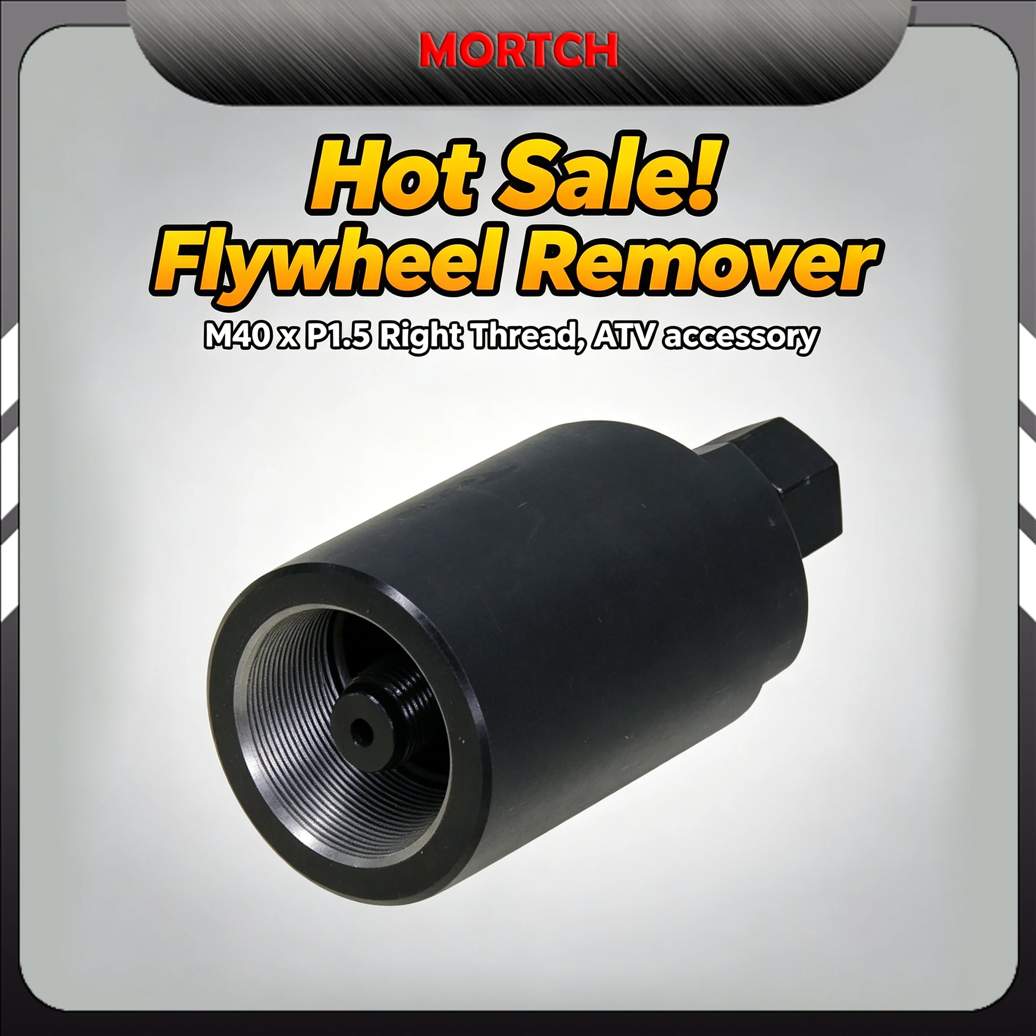Flywheel Removal Tool M40 x P1.5 Right Thread For CF Moto 400 500 600 625 ATV UTV SSV CForce ZForce UForce X5 X6 Z6 550
Flywheel Removal Tool M40 x P1.5 Right Thread For CF Moto 400 500 600 625 ATV UTV SSV CForce ZForce UForce X5 X6 Z6 550