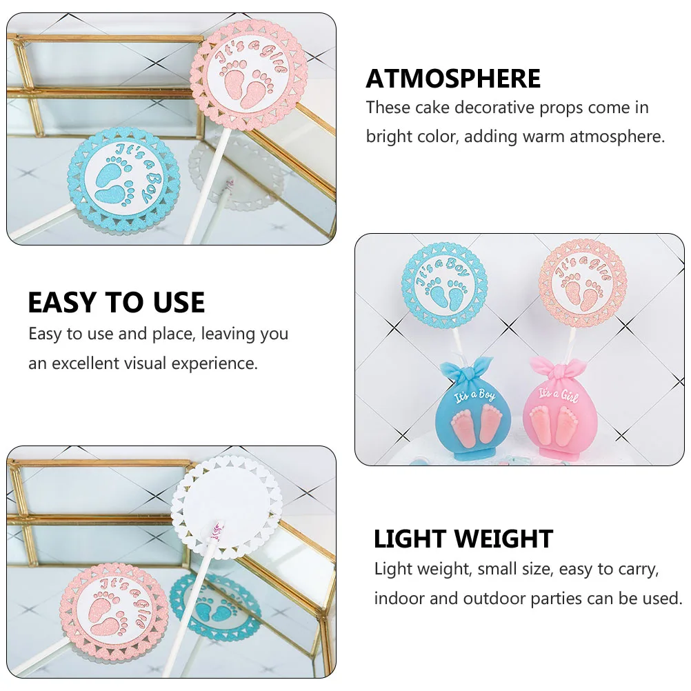 2 Pcs Decorative nament Footprint nament Children Party Wedding Baby Decorative Cake nament Shower Cake Decor
2 Pcs Decorative nament Footprint nament Children Party Wedding Baby Decorative Cake nament Shower Cake Decor