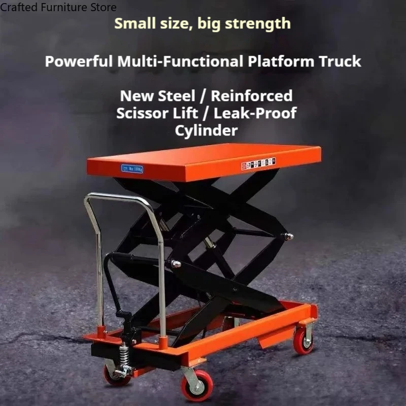 Manual Hydraulic Lift Trolley Foot-operated Lift Trolley Hand-pushed Mold Commercial Furniture Carrello Di Sollevamento ZY60TC
Manual Hydraulic Lift Trolley Foot-operated Lift Trolley Hand-pushed Mold Commercial Furniture Carrello Di Sollevamento ZY60TC