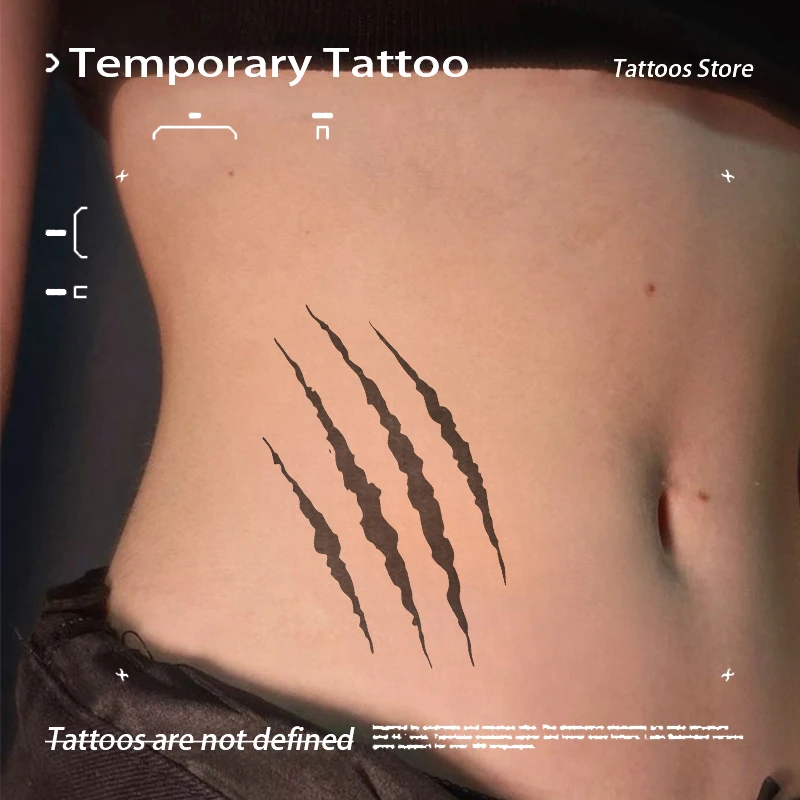 Сексуальная татуировка со шрамом темных когтей, травяным соком, наклейка для женщин и мужчин, водонепроницаемая временная татуировка на руку, поддельная татуировка на Хэллоуин, новинка 2025 г.
Сексуальная татуировка со шрамом темных когтей, травяным соком, наклейка для женщин и мужчин, водонепроницаемая временная татуировка на руку, поддельная татуировка на Хэллоуин, новинка 2025 г.