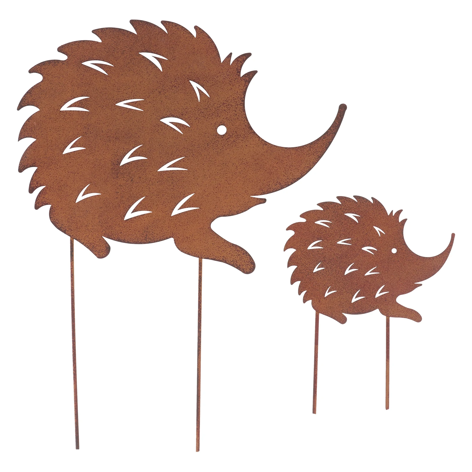 2PCS Hedgehog Flower Spike Durable Iron Material Retro Simple Design Garden Yard Decor Wrought Iron nament Gift Idea
2PCS Hedgehog Flower Spike Durable Iron Material Retro Simple Design Garden Yard Decor Wrought Iron nament Gift Idea