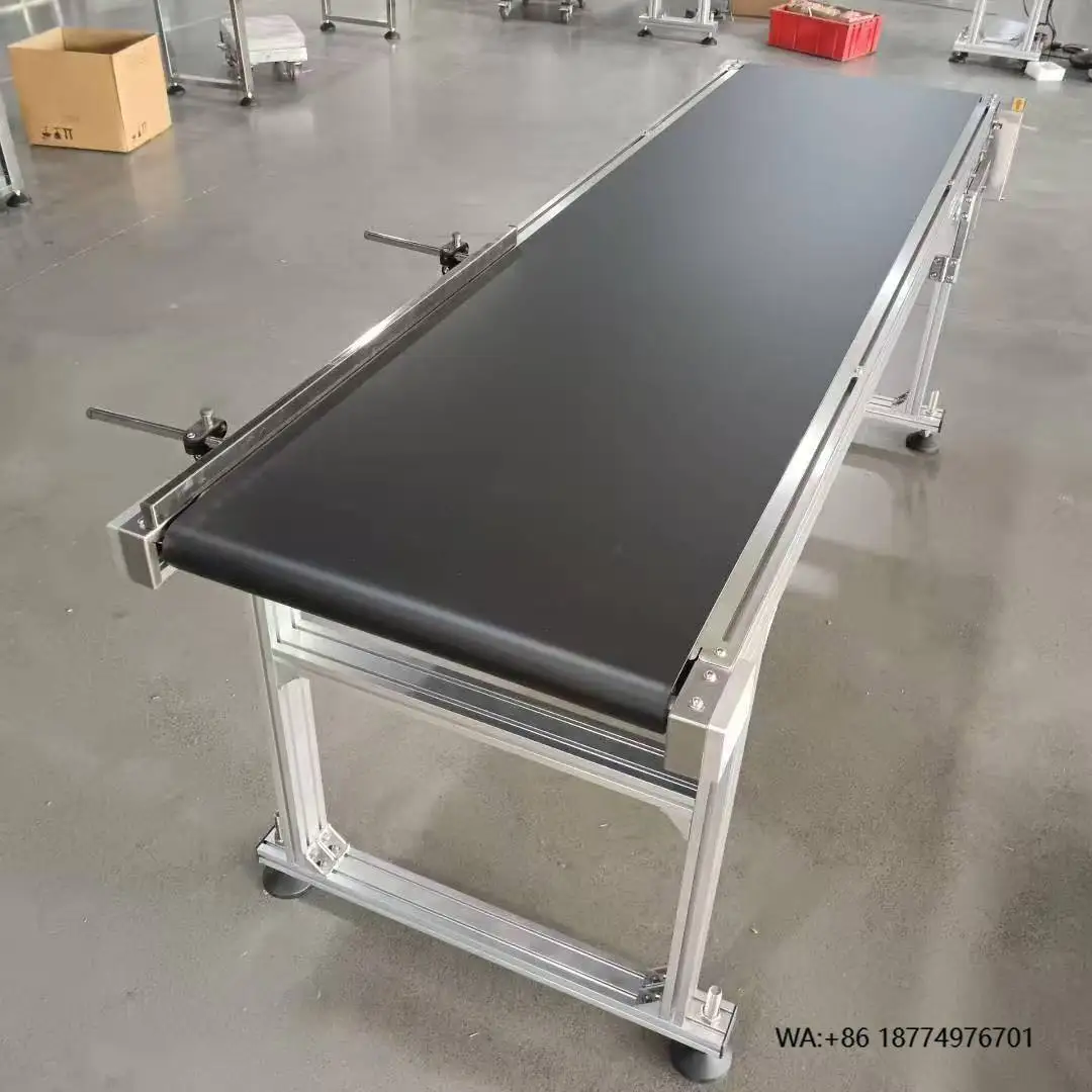 Efficient WA Factory Custom Mini Conveyor with Green PVC Belt Conveyor
Efficient WA Factory Custom Mini Conveyor with Green PVC Belt Conveyor