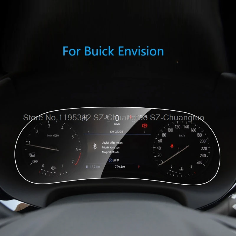 TPU protective film For Buick Envision 2021-2023 Car dashboard instrument transparent anti-scratch film accessories
TPU protective film For Buick Envision 2021-2023 Car dashboard instrument transparent anti-scratch film accessories