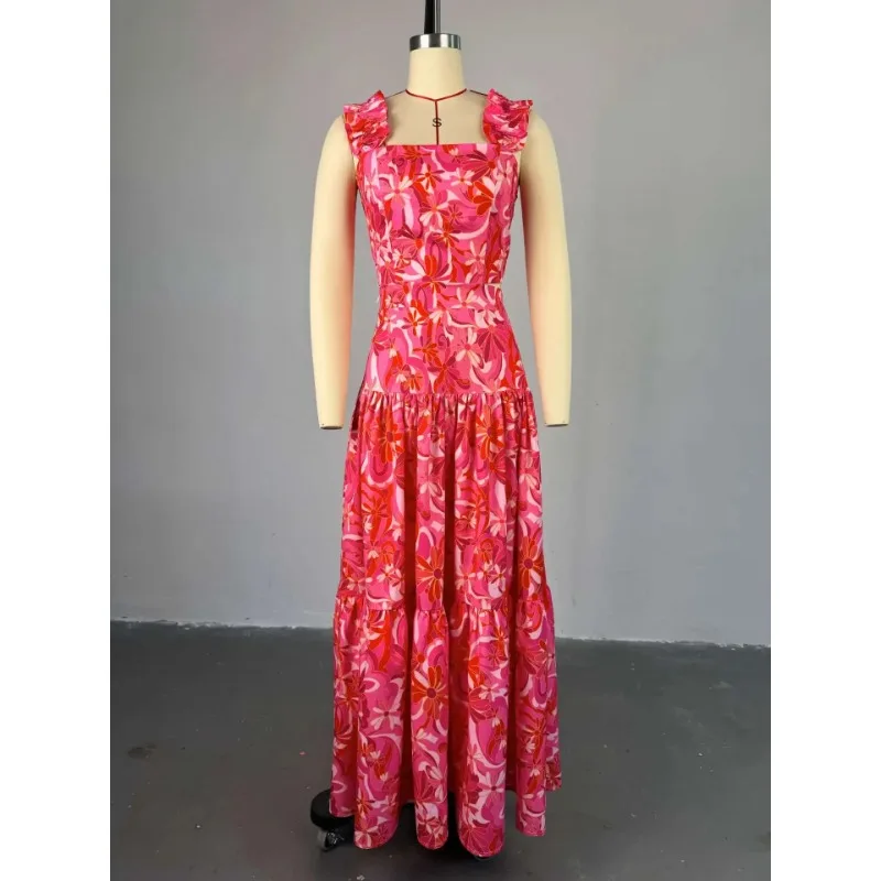 Women Sets Sleeveless Floral Printed Vest +Long Skirts Sets 2025 Summer Beach Sexy Night Party Two 2 Piece Set Outfits
Women Sets Sleeveless Floral Printed Vest +Long Skirts Sets 2025 Summer Beach Sexy Night Party Two 2 Piece Set Outfits