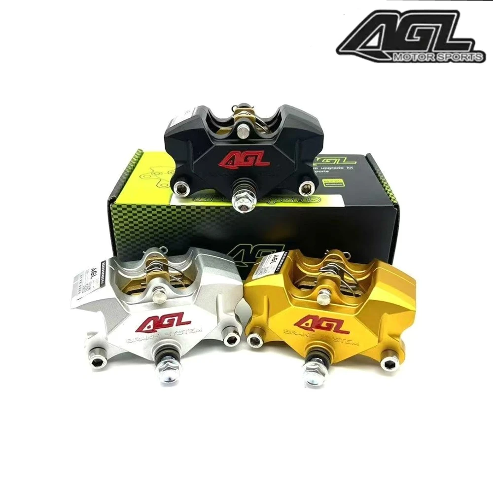 Universal AGL Motorcycle 84mm CNC Aluminum 2-Piston Brake Caliper for Kawasaki Suzuki Yamaha RSZ NIU Ninebot Scooter Dirt Bike
Universal AGL Motorcycle 84mm CNC Aluminum 2-Piston Brake Caliper for Kawasaki Suzuki Yamaha RSZ NIU Ninebot Scooter Dirt Bike