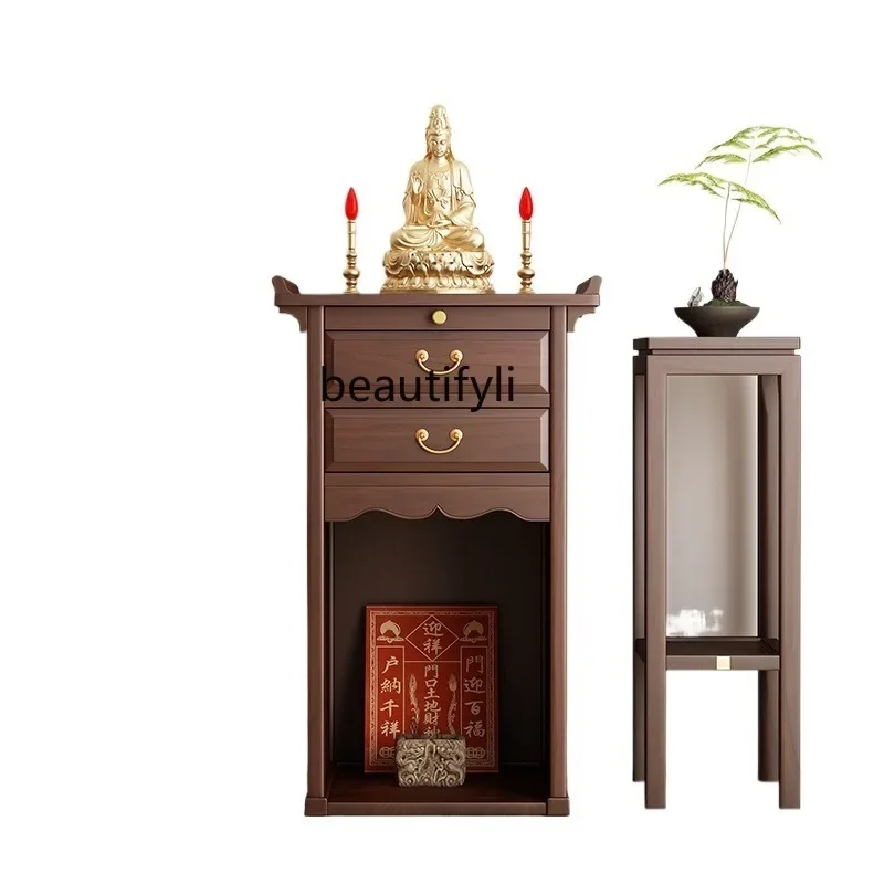 Table for household landlord cabinet Solid wood table Double pumping living room Atmospheric tribute platform 
Table for household landlord cabinet Solid wood table Double pumping living room Atmospheric tribute platform