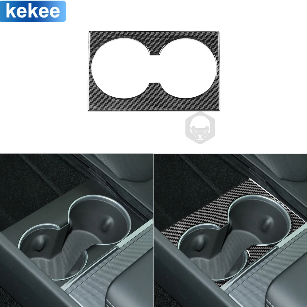For Tesla Model 3 Accessories Interior Cover Stickers 2023+ Water Cup Holder Panel Frame Car Real Soft Carbon Fiber Auto Trim
For Tesla Model 3 Accessories Interior Cover Stickers 2023+ Water Cup Holder Panel Frame Car Real Soft Carbon Fiber Auto Trim