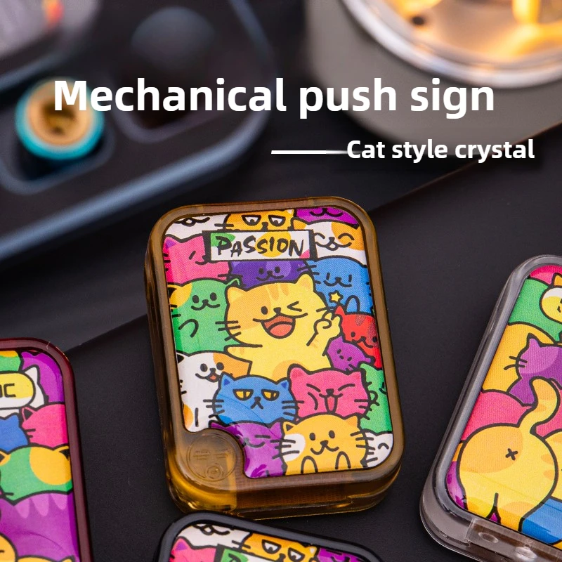 Подлинная BPMODS маленький кристалл Ding Ding New Cat EDC механический знак цены Push Card декомпрессионная игрушка
Подлинная BPMODS маленький кристалл Ding Ding New Cat EDC механический знак цены Push Card декомпрессионная игрушка