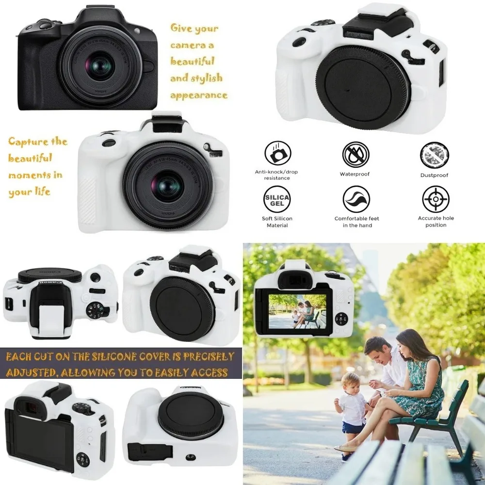 For Canon EOS R10 R50 R100 –Camera Protective Bag Anti-Bubble Silicone Film | Easy Clean
For Canon EOS R10 R50 R100 –Camera Protective Bag Anti-Bubble Silicone Film | Easy Clean
