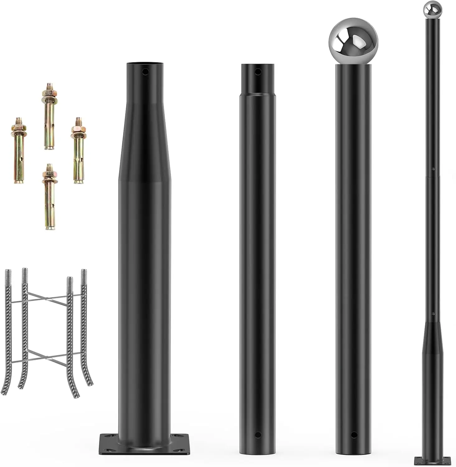 Столб для уличного фонаря длиной 10 футов с 2 монтажными кронштейнами для наружного освещения — патио, парковка, двор
Столб для уличного фонаря длиной 10 футов с 2 монтажными кронштейнами для наружного освещения — патио, парковка, двор