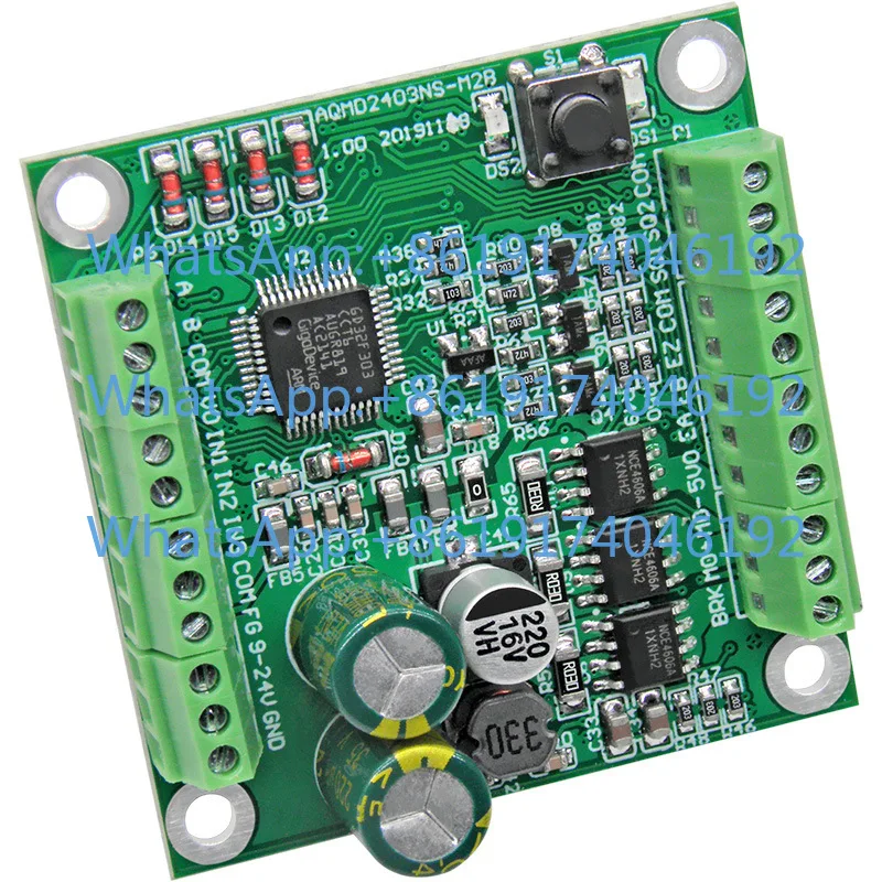 AQMD2403NS-M2B DC motor driver, support potentiometer, analog RS485
AQMD2403NS-M2B DC motor driver, support potentiometer, analog RS485